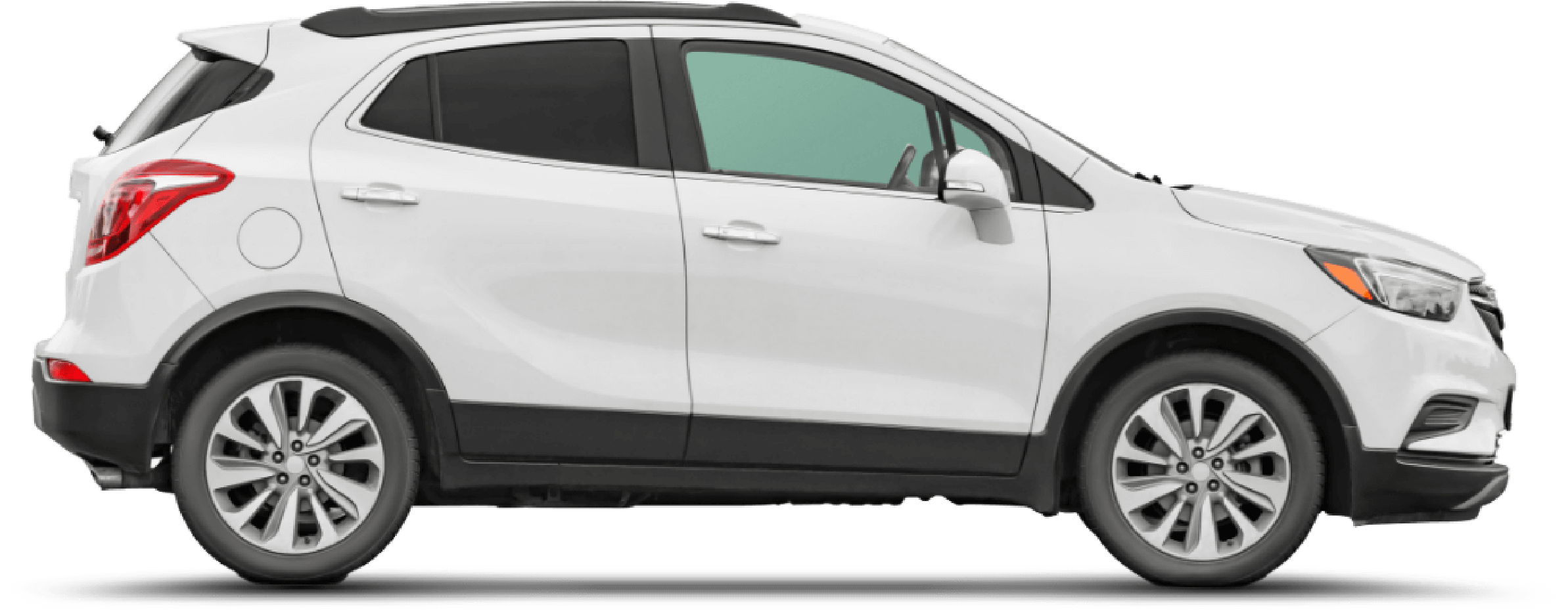 white car